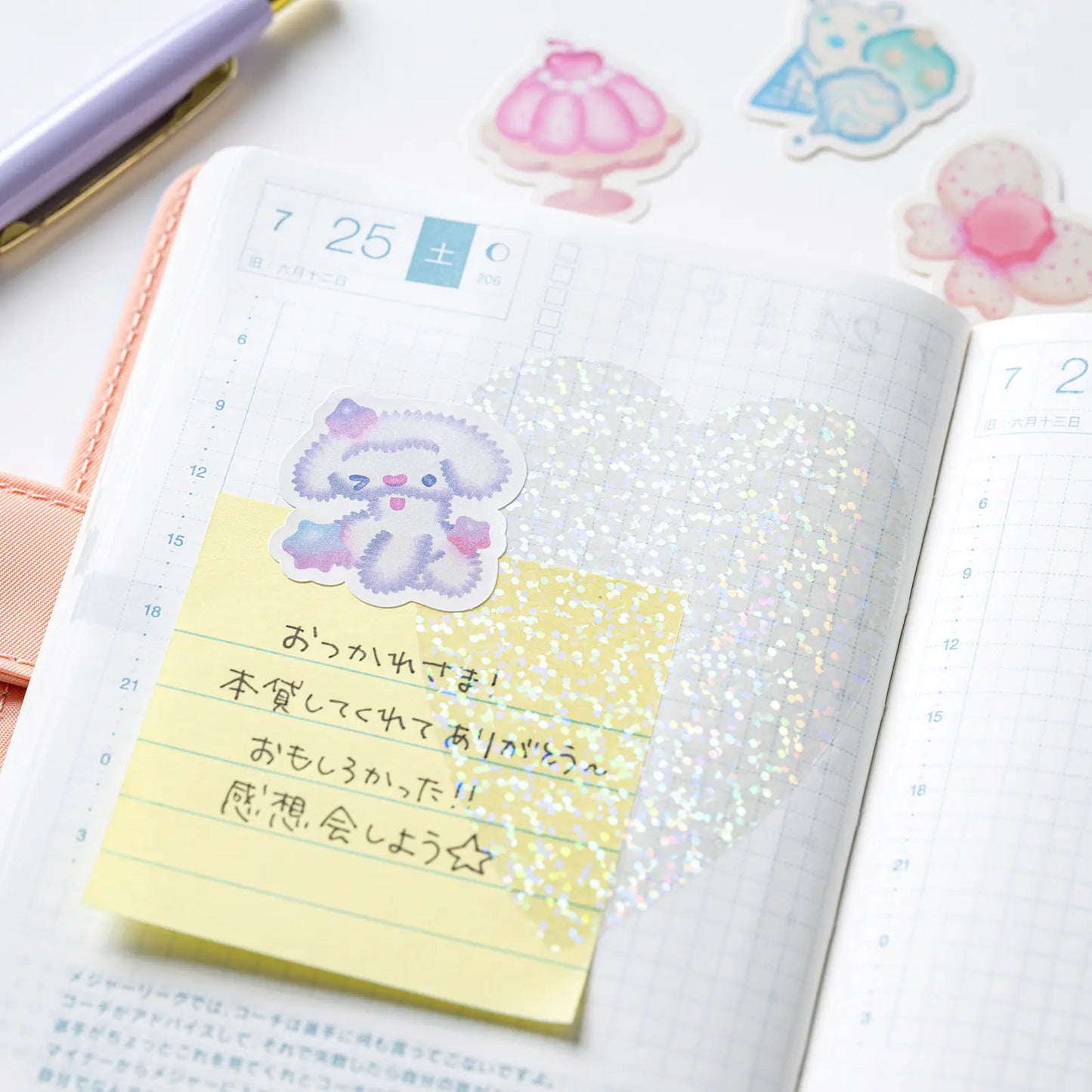Unforgettable Day Stickers: Heavenly Sweets,  2026 Hobonichi Accessories