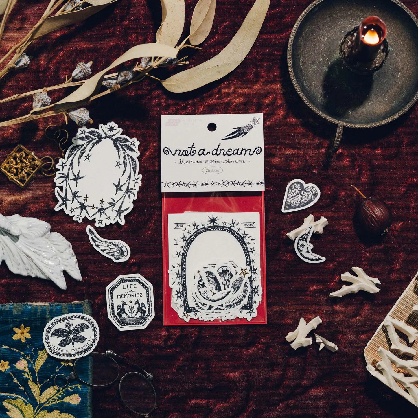 Unforgettable Day Stickers: not a dream,  2026 Hobonichi Accessories