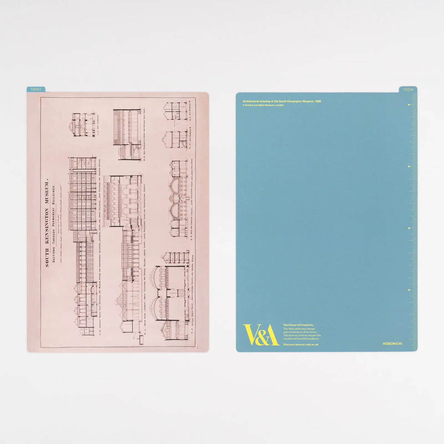 V&A Series: Hobonichi Pencil Board For A6 Size / A5 Size / Weeks, 2027 Hobonichi Accessories