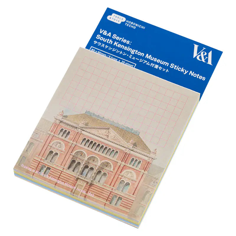 V&A Series: South Kensington Museum Sticky Notes, 2027 Hobonichi Accessories