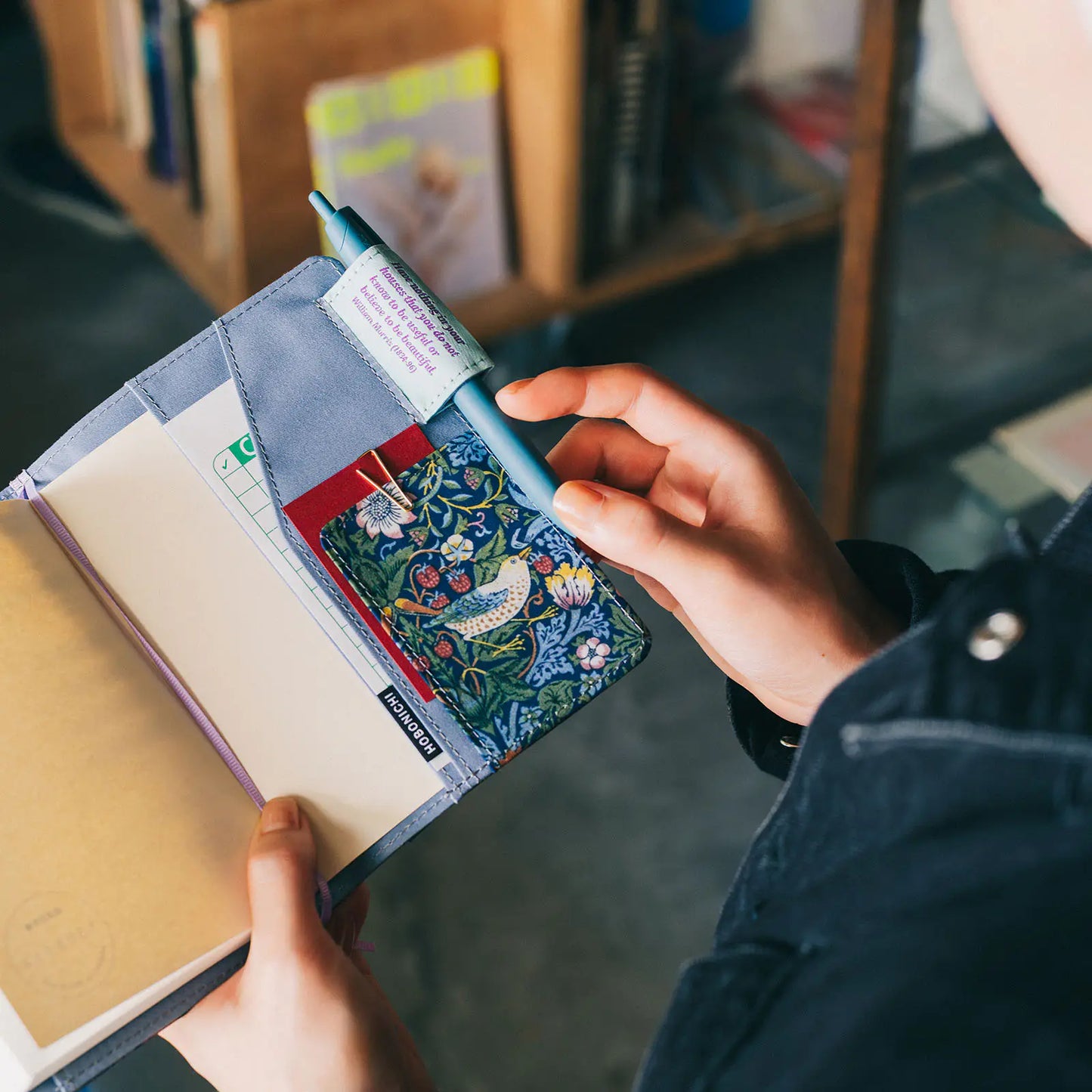 V&A Series: Strawberry Thief [Hobonichi Original (A6) Techo Cover] (Cover Only)