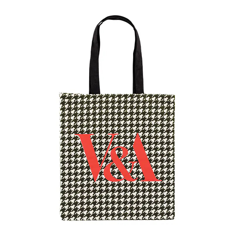 V&A: White Houndstooth Tote Bag, 2027 Hobonichi Accessories