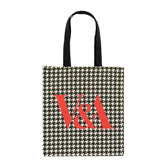 V&A: White Houndstooth Tote Bag, 2027 Hobonichi Accessories