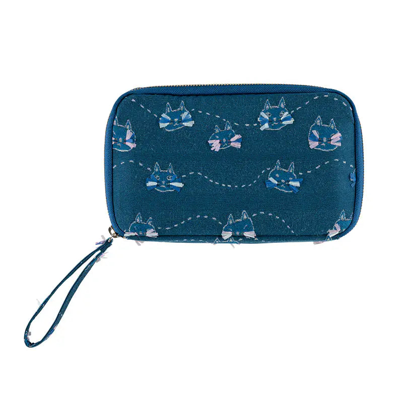 Whisker Cat Drawer Pouch Áne,  Hobonichi Drawer Pouch Áne