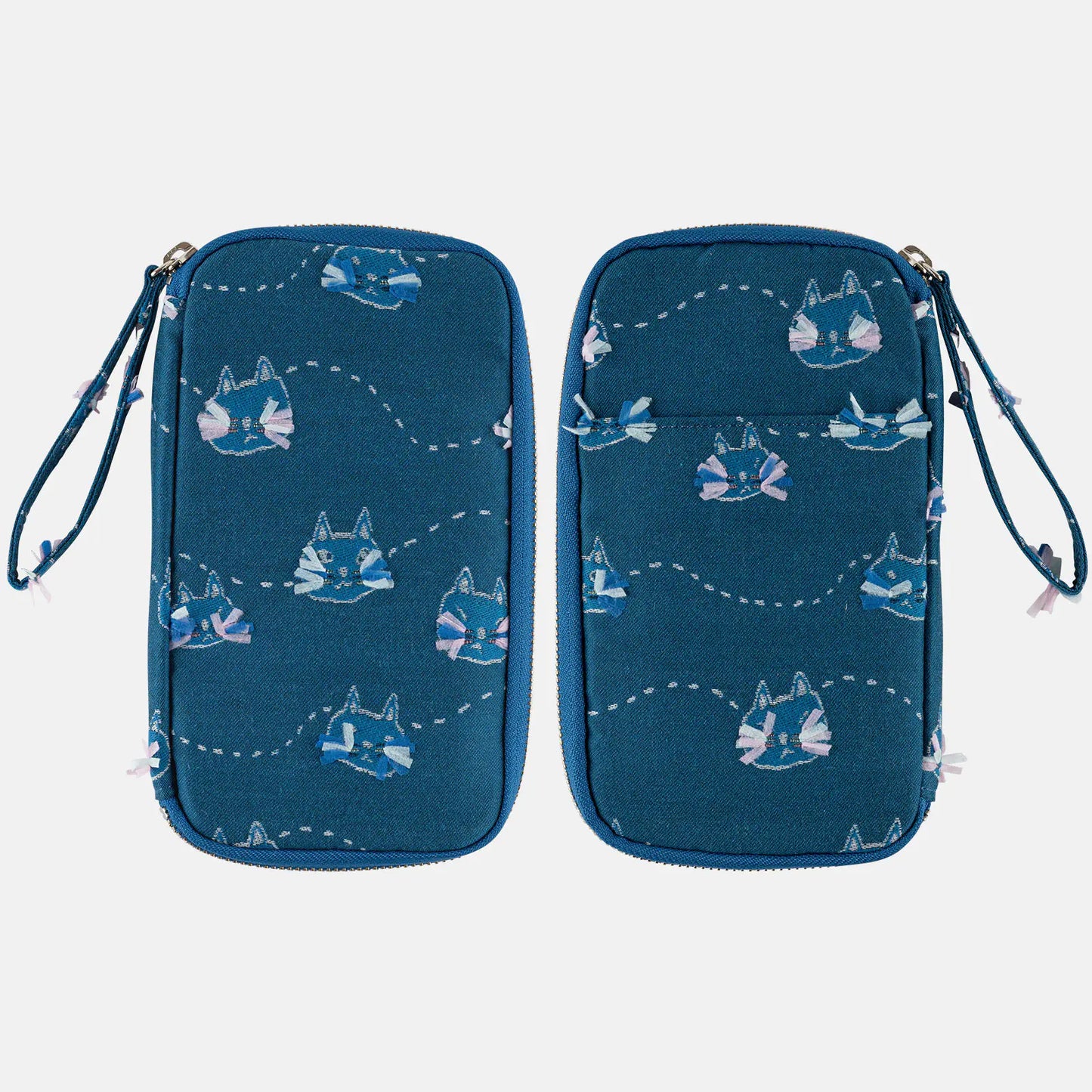 Whisker Cat Small Drawer Pouch,  Hobonichi Small Drawer Pouch
