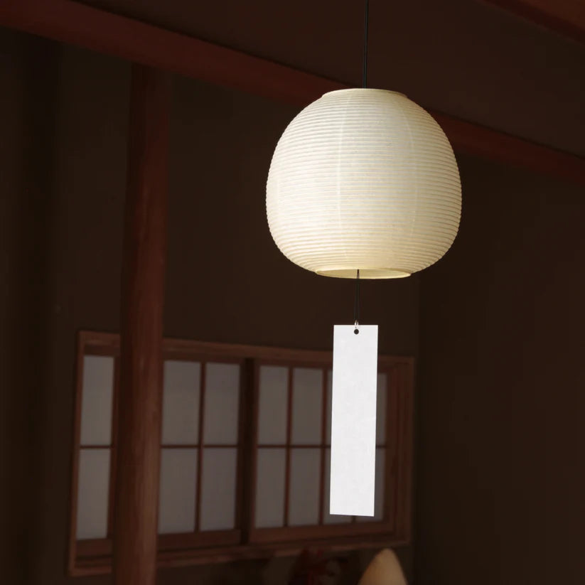 Wind Bell Suifu Lantern , Japanese Chochin, traditional japanese paper lantern