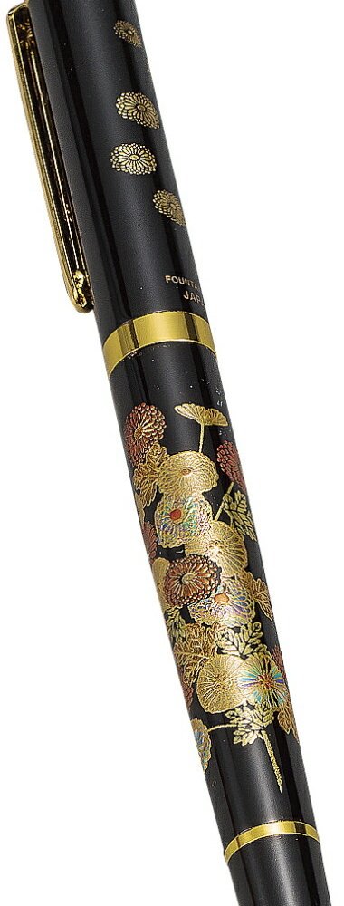 Yamanaka Lacquer Ware High Grade MAKI-E Urushi Lacquer Fountain Pen - Autumn Flower -