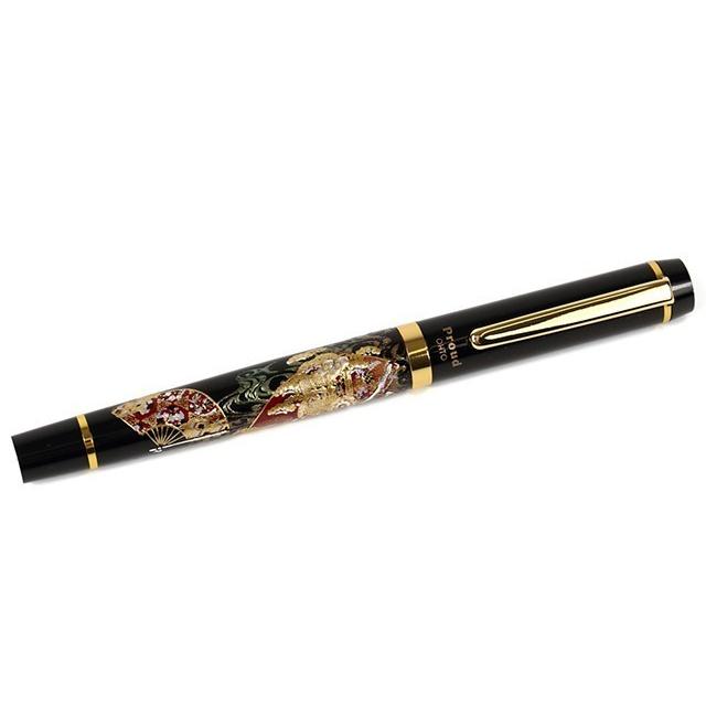 Yamanaka Lacquer Ware High Grade MAKI-E Urushi Lacquer Fountain Pen - Elegance Kyoto -