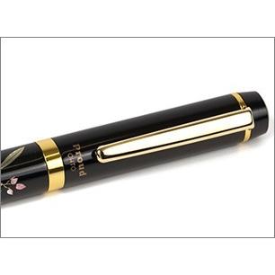 Yamanaka Lacquer Ware MAKI-E Urushi Lacquer Fountain Pen - Orchid -