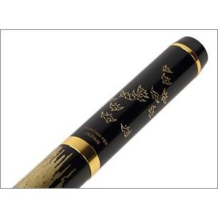 Yamanaka Lacquer Ware High Grade MAKI-E Urushi Lacquer Fountain Pen - Red Fuji -