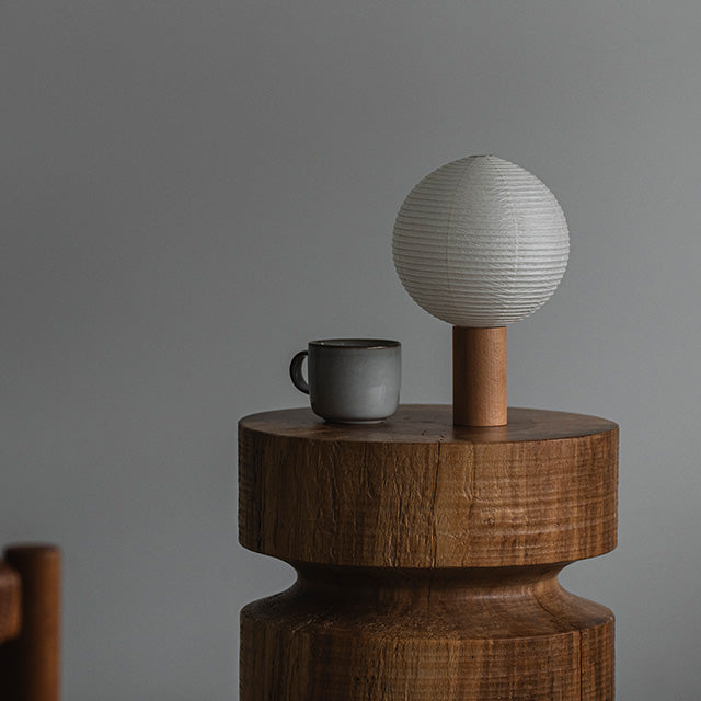 Yame Lantern - Circle - , Japanese Chochin, traditional japanese paper lantern