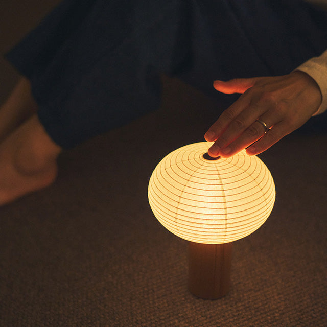 Yame Lantern - Oval - , Japanese Chochin, traditional japanese paper lantern