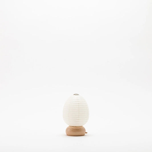 Mini Yame Lantern - Egg - , Japanese Chochin, traditional japanese paper lantern