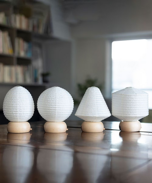 Mini Yame Lantern - Uroko (Fish Scale pattern) - , Japanese Chochin, traditional japanese paper lantern