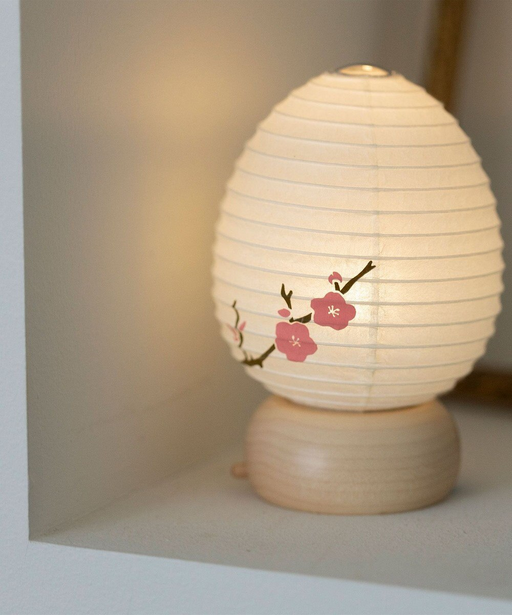 Mini Yame Lantern - Japanese Plum - , Japanese Chochin, traditional japanese paper lantern