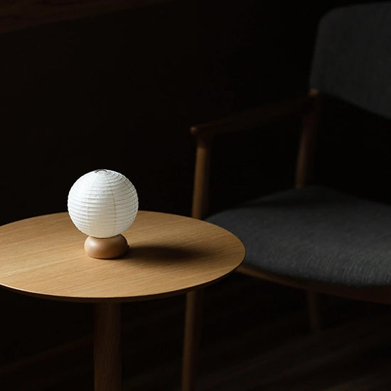 Mini Yame Lantern - Circle - , Japanese Chochin, traditional japanese paper lantern
