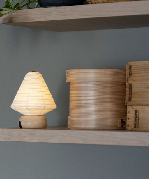 Mini Yame Lantern - Uroko (Fish Scale pattern) - , Japanese Chochin, traditional japanese paper lantern