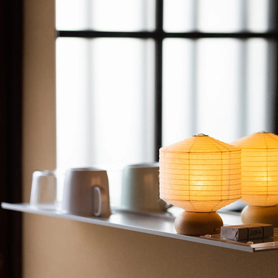 Mini Yame Lantern - Square - , Japanese Chochin, traditional japanese paper lantern
