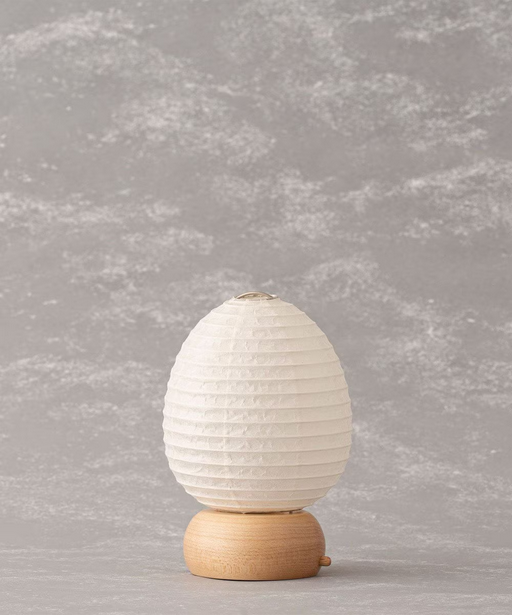 Mini Yame Lantern - Seigaiha (Wave pattern) - , Japanese Chochin, traditional japanese paper lantern