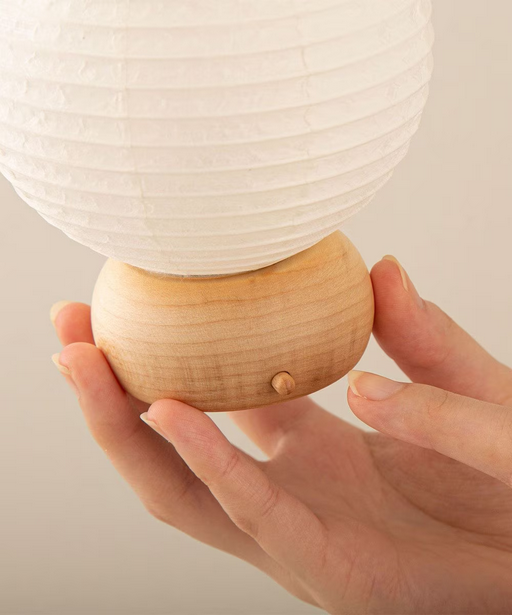 Mini Yame Lantern - Hydrangea - , Japanese Chochin, traditional japanese paper lantern