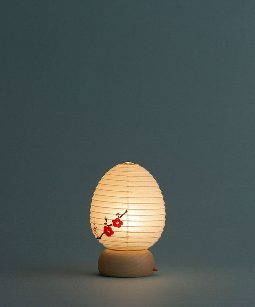 Mini Yame Lantern - Japanese Plum - , Japanese Chochin, traditional japanese paper lantern