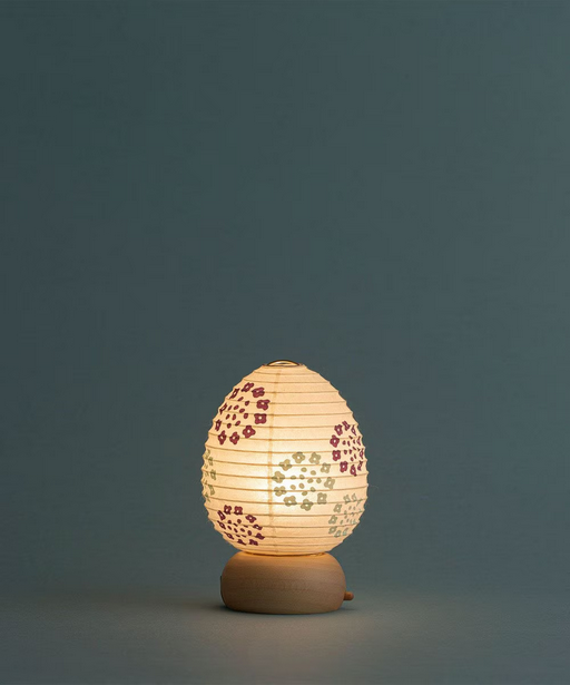 Mini Yame Lantern - Hydrangea - , Japanese Chochin, traditional japanese paper lantern