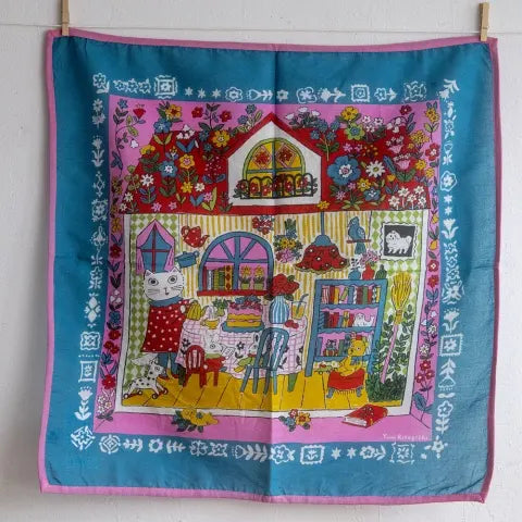 Yumi Kitagishi: HANDKERCHIEF - DOLLHOUSE / BLUE -