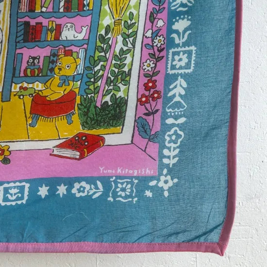 Yumi Kitagishi: HANDKERCHIEF - DOLLHOUSE / BLUE -