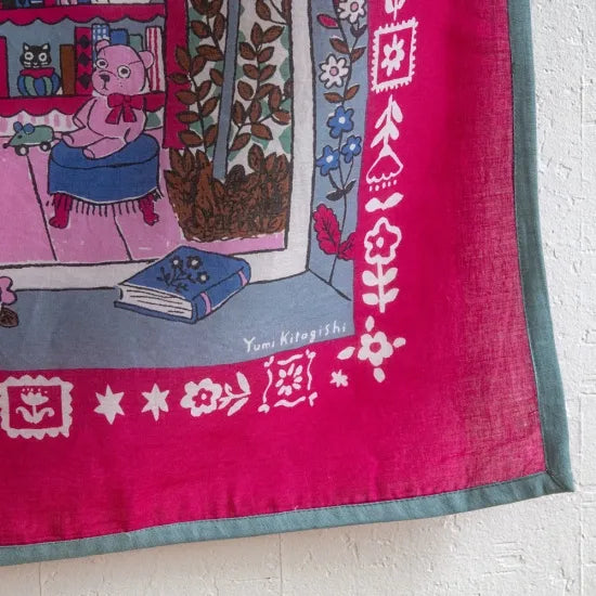 Yumi Kitagishi: HANDKERCHIEF - DOLLHOUSE / PINK -