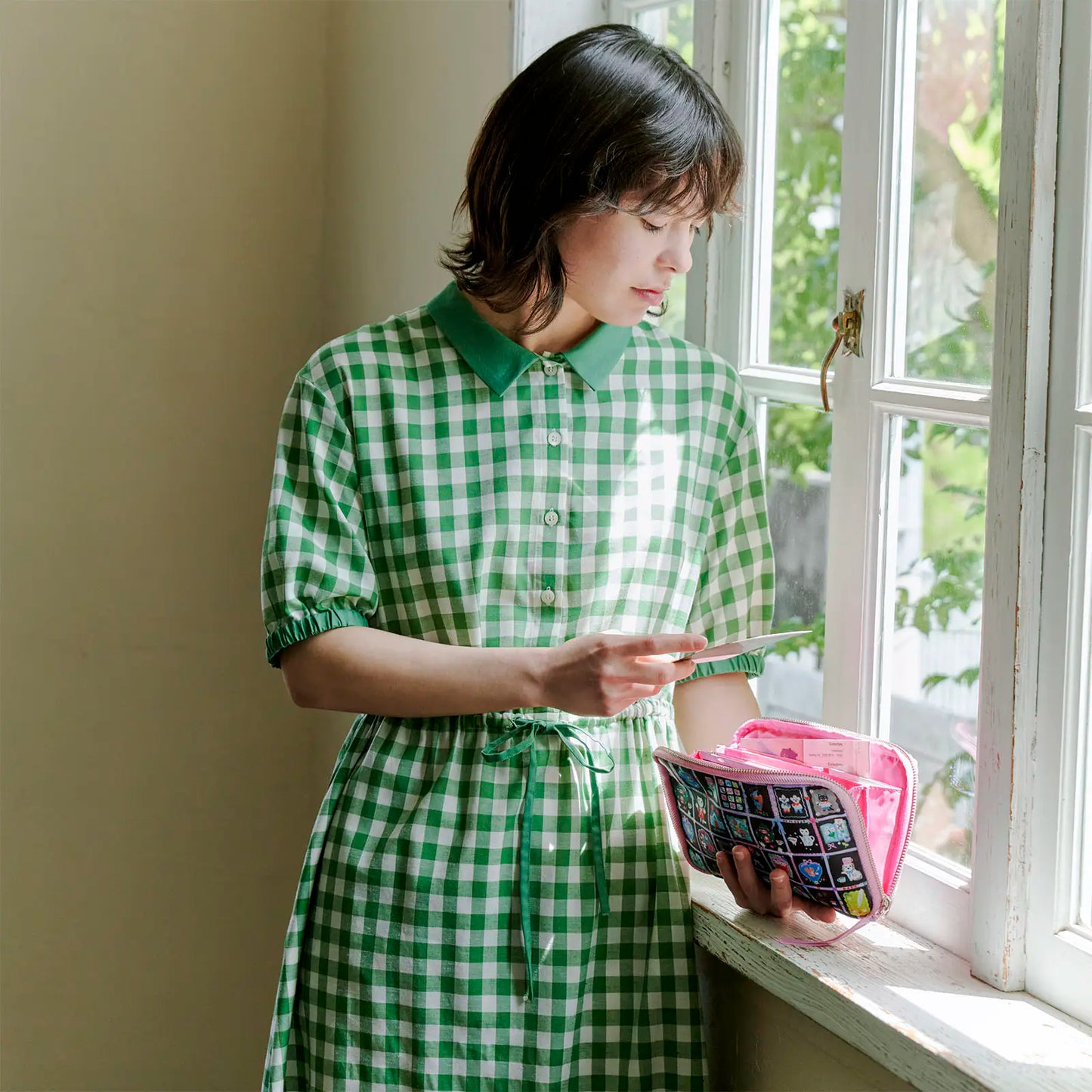 Yumi Kitagishi: My Coffee Drawer Pouch Áne,  Hobonichi Drawer Pouch Áne