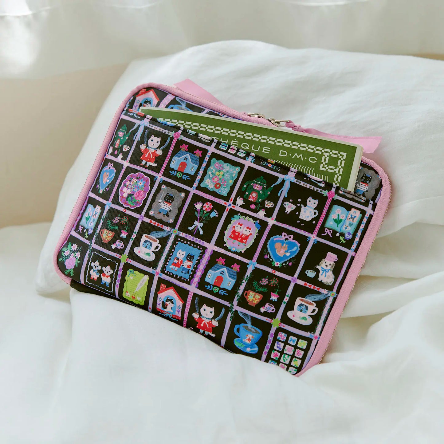 Yumi Kitagishi: My Coffee Large Drawer Pouch,  Hobonichi Large Drawer Pouch