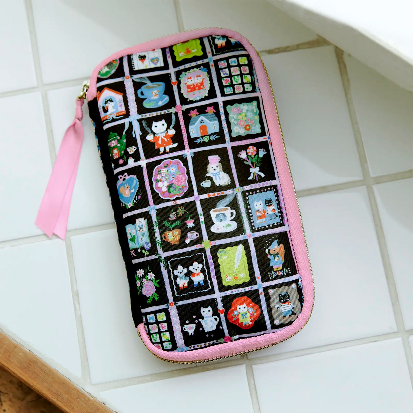Yumi Kitagishi: My Coffee Small Drawer Pouch,  Hobonichi Small Drawer Pouch