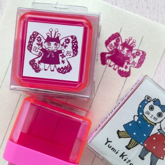 Yumi Kitagishi: Self-inking Stamp - Fairy -, penetration stamp