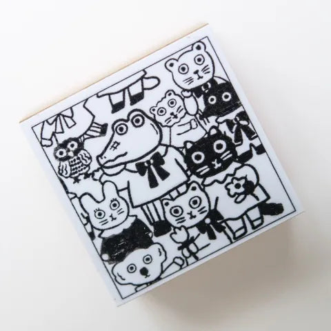 Yumi Kitagishi: Rubber Stamp - Animals -