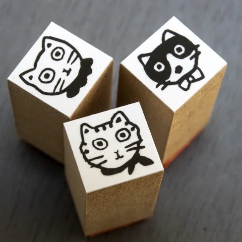 Yumi Kitagishi: Set of 3 Small stamp - type B -