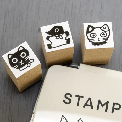 Yumi Kitagishi: Set of 3 Small stamp - type C -