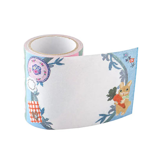 PRE-ORDER Yumi Kitagishi: Sticky Note Roll - White Cat’s Table Decorations ,  2026 Hobonichi Accessories