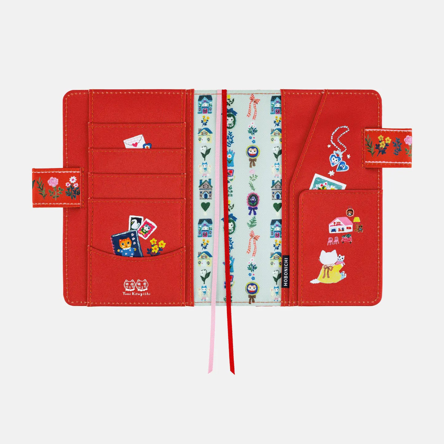 Yumi Kitagishi: White Cat House [Hobonichi Original (A6) Techo Cover] (Cover Only)