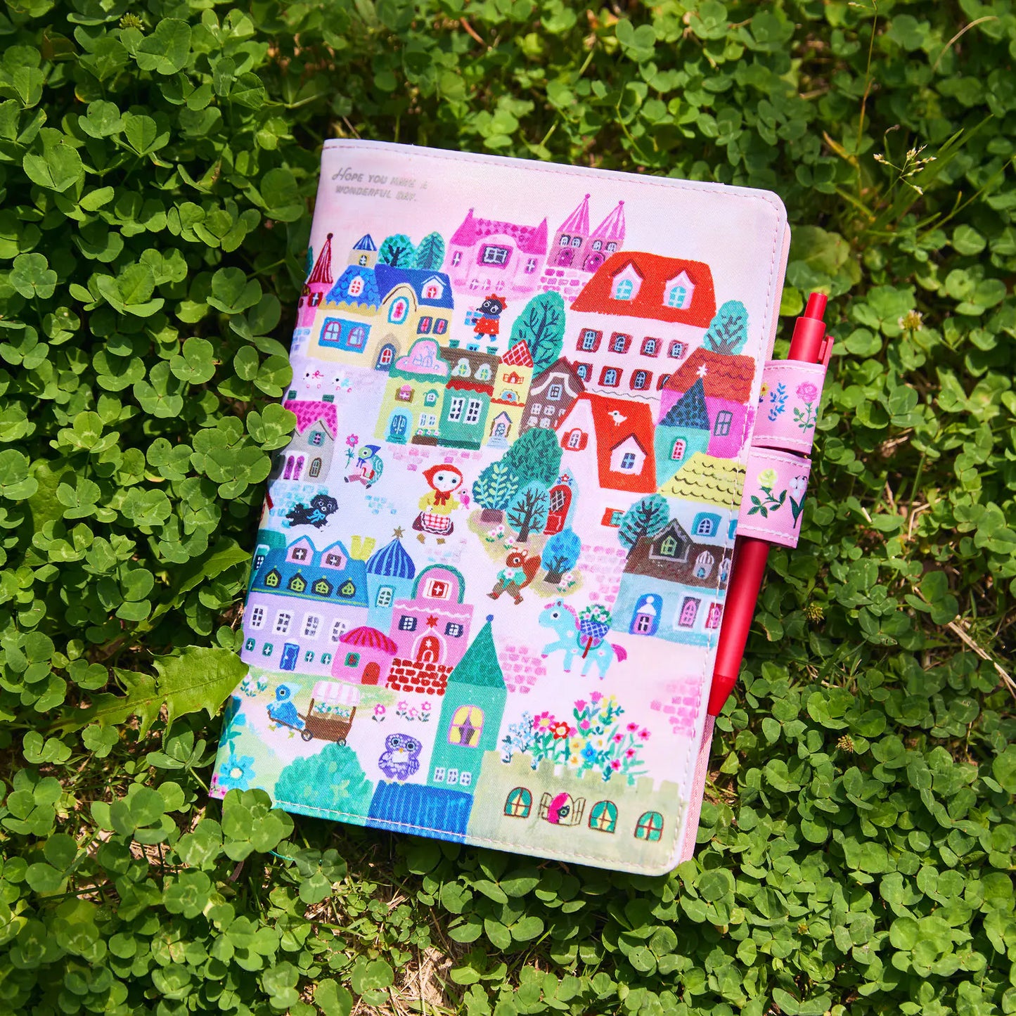 Yumi Kitagishi: White Cat Village [Hobonichi Cousin (A5) Techo Cover] (Cover Only)