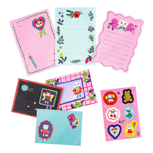 PRE-ORDER Yumi Kitagishi: White Cat’s Mini Letter Set ,  2026 Hobonichi Accessories