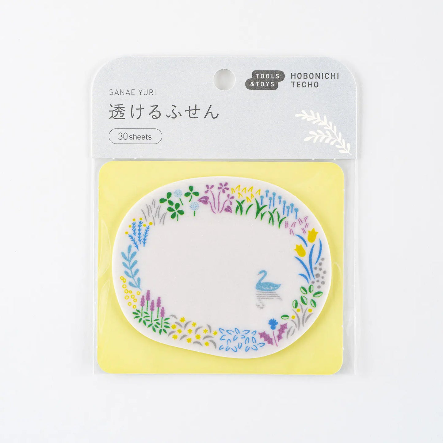 PRE-ORDER Yuri Sanae: See-Through Sticky Notes (Forest Lake) ,  2026 Hobonichi Accessories