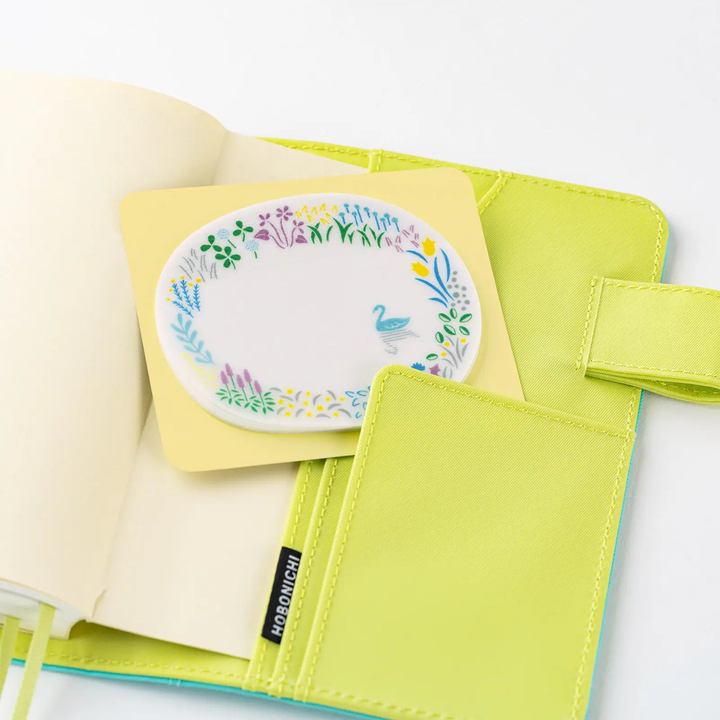 PRE-ORDER Yuri Sanae: See-Through Sticky Notes (Forest Lake) ,  2026 Hobonichi Accessories
