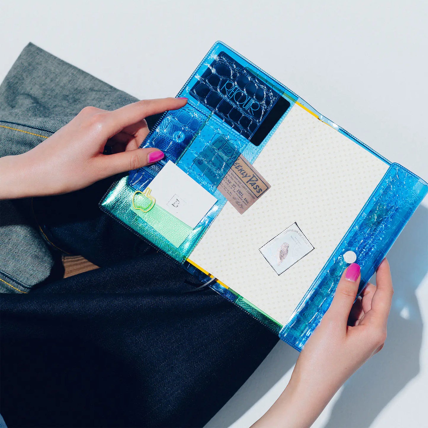 beautiful people: Nothing to Hide (Blue) [Hobonichi Weeks Cover] (Cover Only)