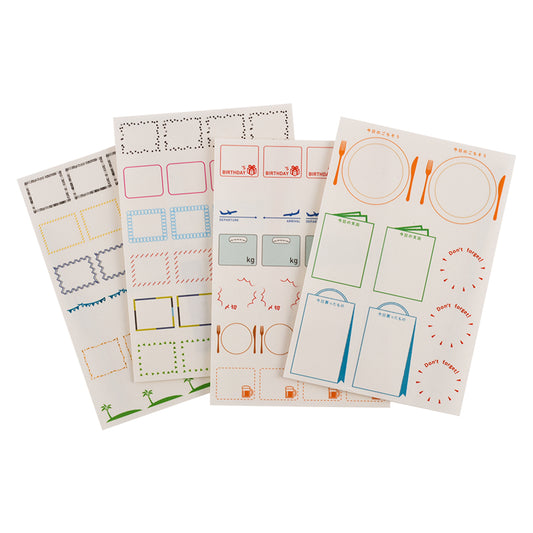 Hobonichi: Hobonichi Frame Stickers, Hobonichi Accessories