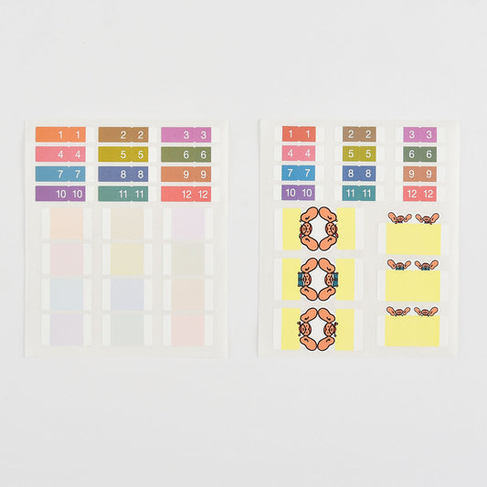Hobonichi: Hobonichi Index Stickers, Hobonichi Accessories