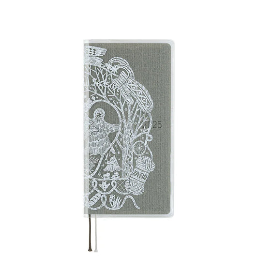iyo okumi: Clear Cover for Weeks (Beautiful Season),  2025 Hobonichi Accessories