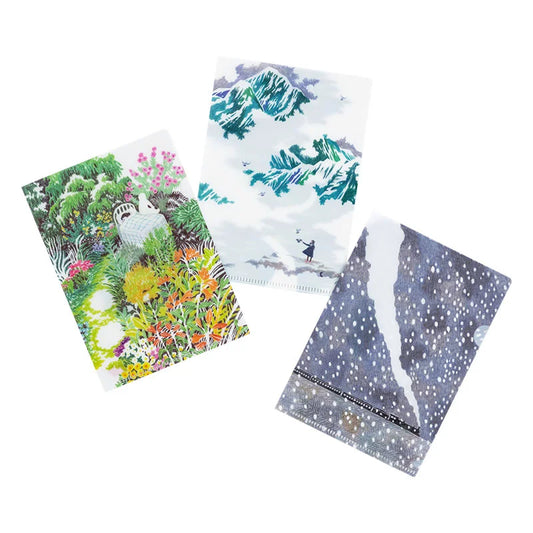 iyo okumi: Hobonichi Clear Folder Set of 3 for A6 Size (iyo okumi),  2025 Hobonichi Accessories