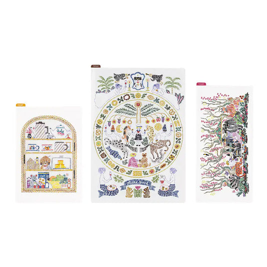 PRE-ORDER iyo okumi: Hobonichi Pencil Board (Happy Tea Time) For A6 Size / A5 Size / Weeks ,  2026 Hobonichi Accessories