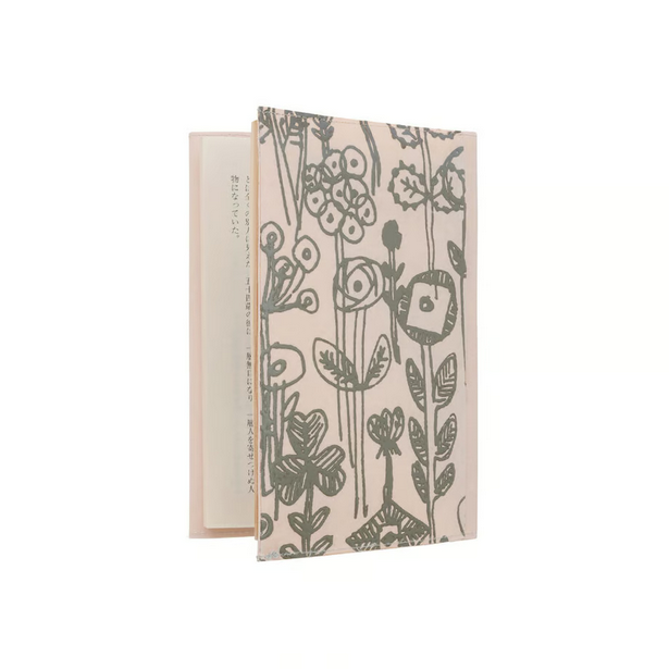 mina perhonen: Book Cover A6 Size - Letter of Flower - , Hobonichi Cover