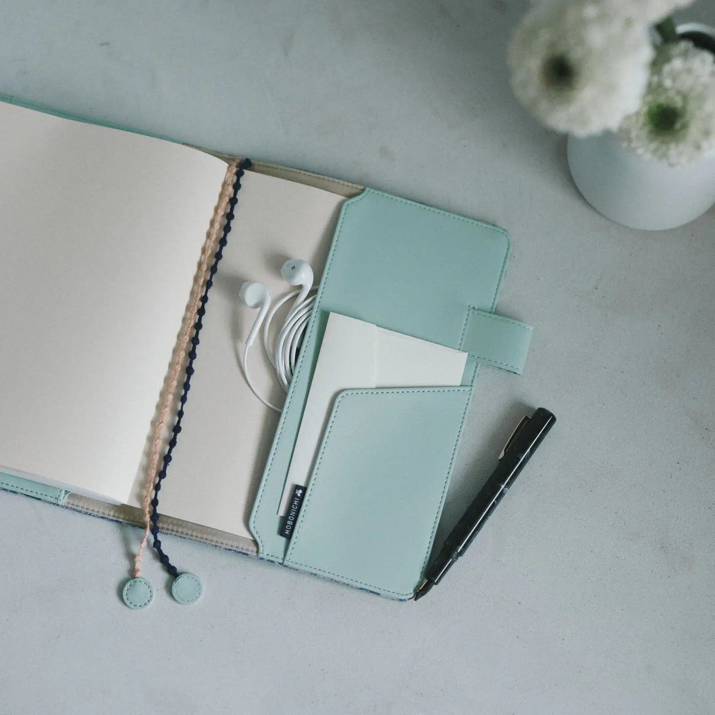 minä perhonen: felice (Blue)  [Hobonichi Cousin (A5) Techo Cover] (Cover Only)